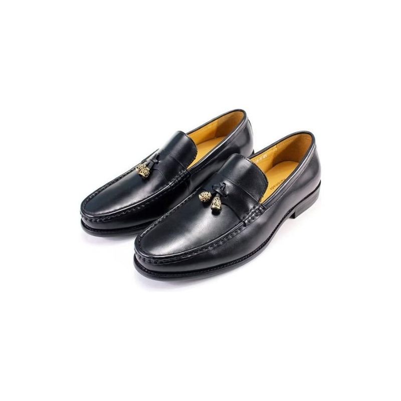 Herren-slipper Im Brogue-stil - Schwarz