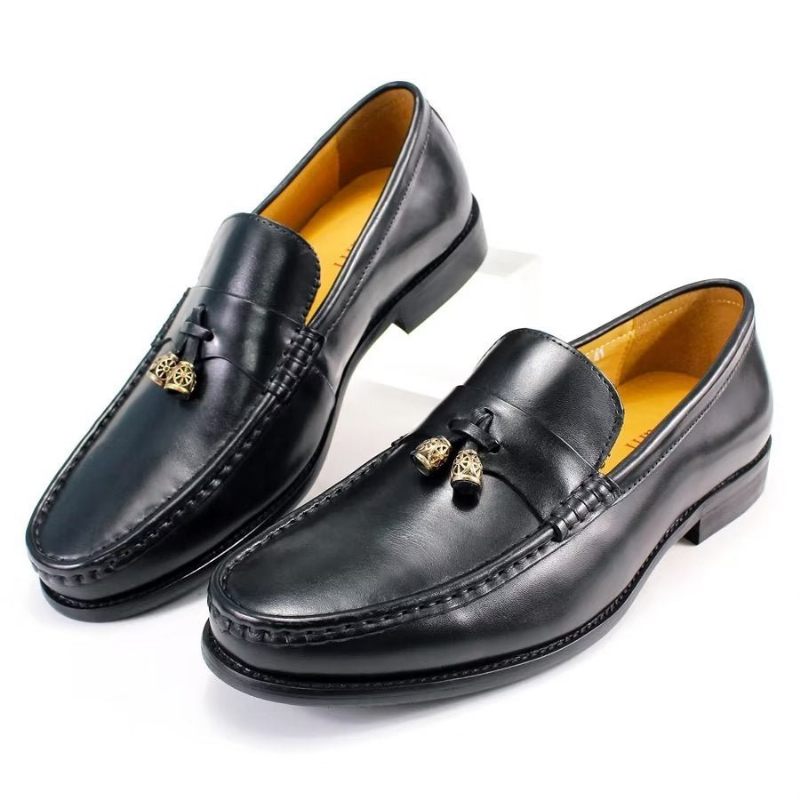 Herren-slipper Im Brogue-stil - Schwarz