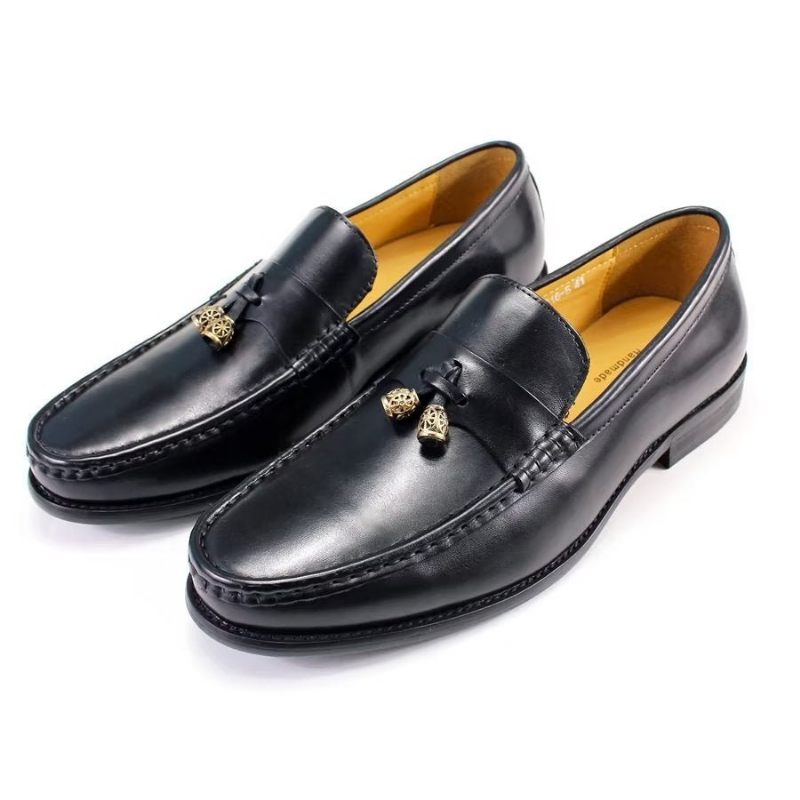 Herren-slipper Im Brogue-stil - Schwarz