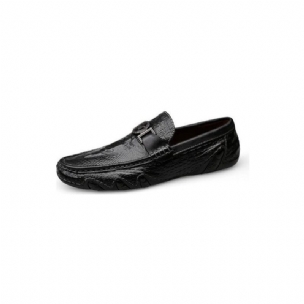 Herren-slipper Luxuriöse Slip-on-slipper Aus Krokodilleder