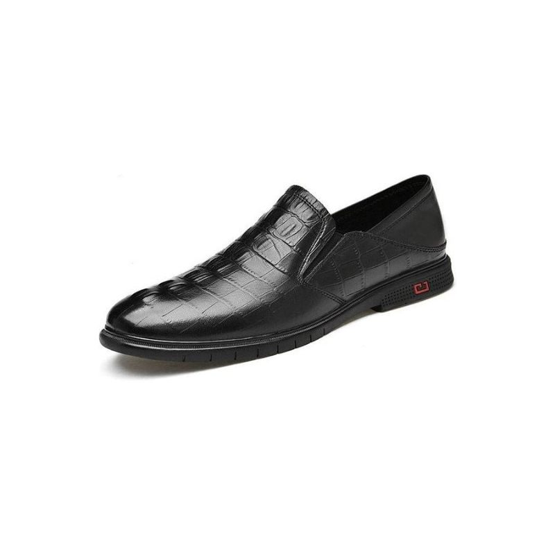 Herren-slipper Luxuriöse Slip-on-slipper Aus Krokodilleder Für Das Büro