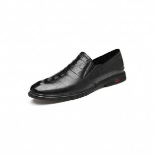 Herren-slipper Luxuriöse Slip-on-slipper Aus Krokodilleder Für Das Büro