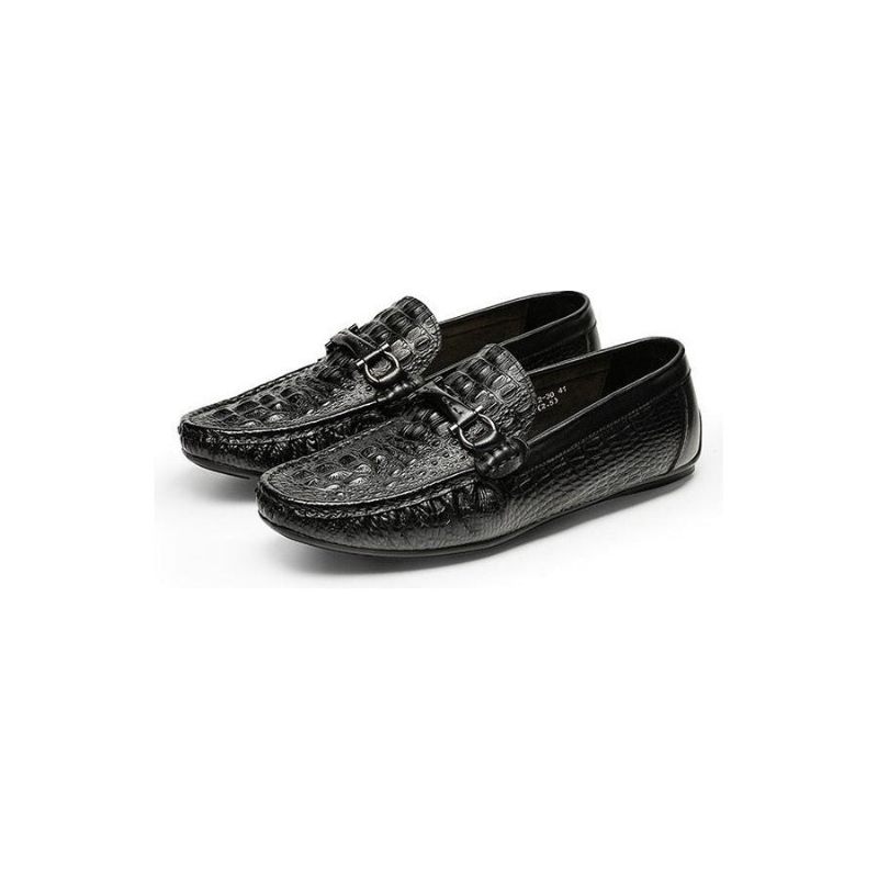 Herren-slipper Luxuriöse Wasserdichte Slip-on-slipper Von Croctex - Schwarz