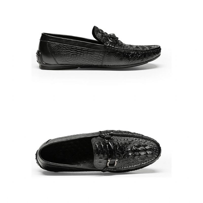 Herren-slipper Luxuriöse Wasserdichte Slip-on-slipper Von Croctex - Schwarz