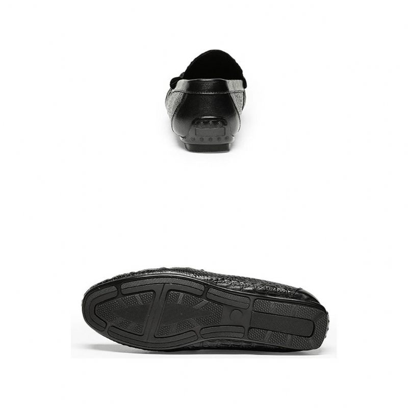 Herren-slipper Luxuriöse Wasserdichte Slip-on-slipper Von Croctex - Schwarz