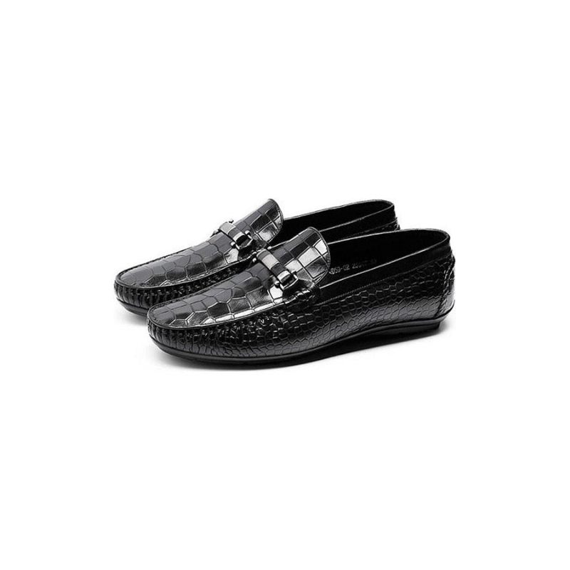 Herren-slipper Mit Exotischer Textur