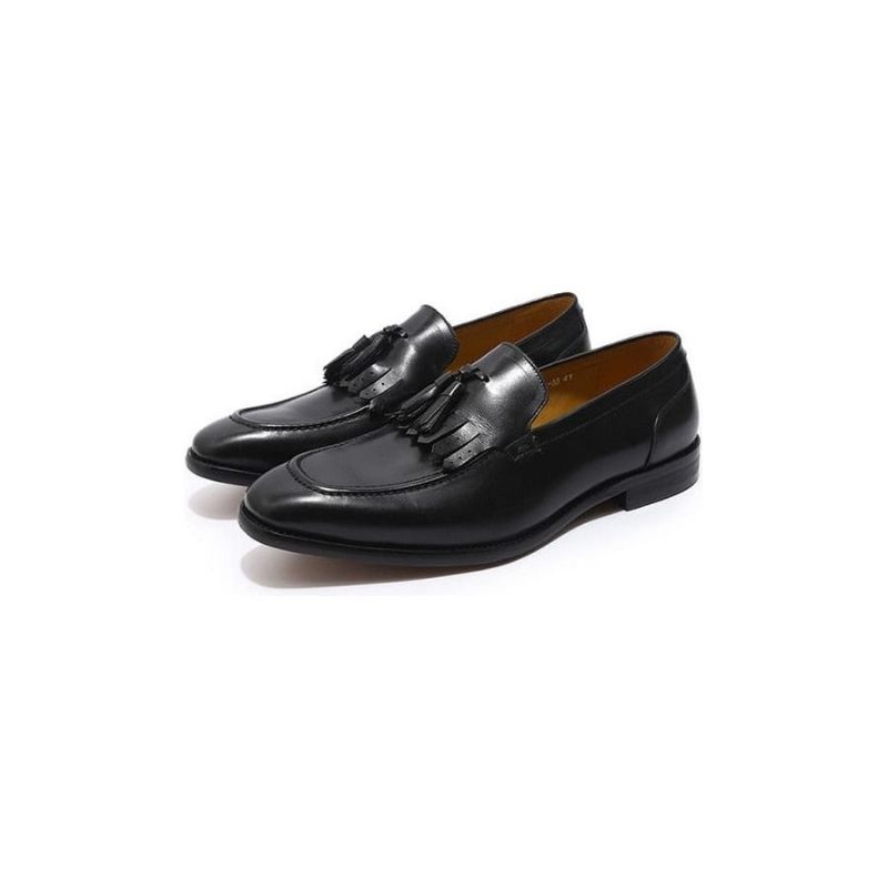 Herren-slipper „exotic Elegance“ Aus Atmungsaktivem Leder Zum Hineinschlüpfen