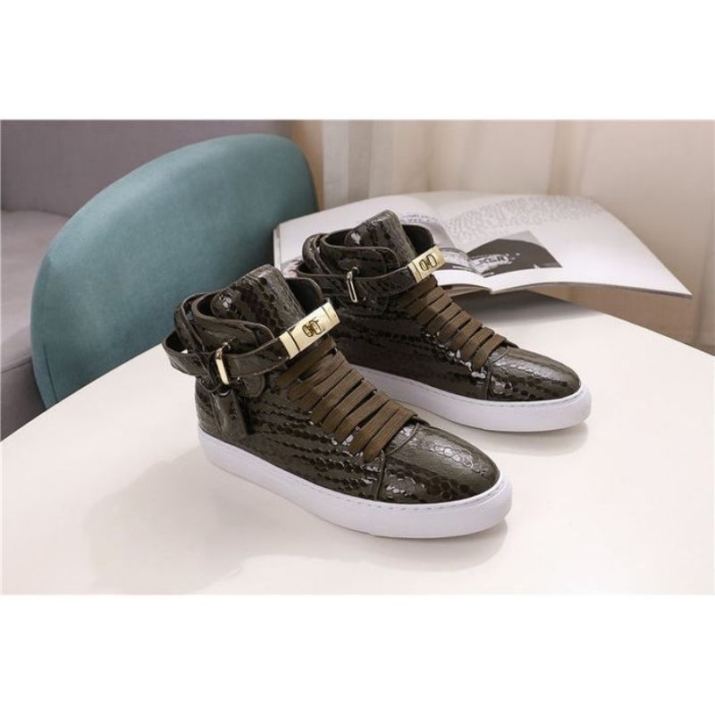 Herren-sneaker Exotica High-top-sneaker - Grün