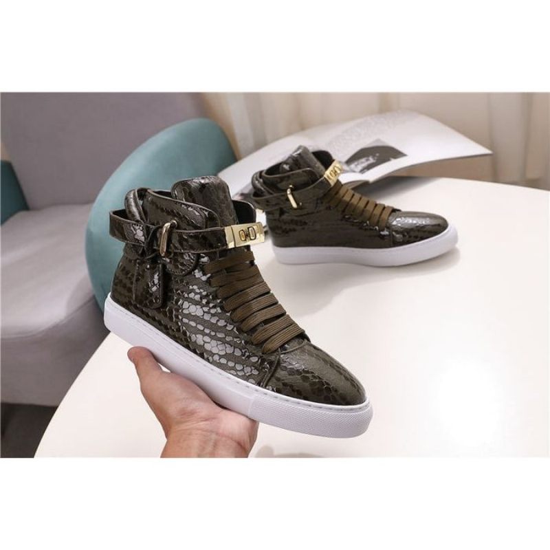 Herren-sneaker Exotica High-top-sneaker - Grün