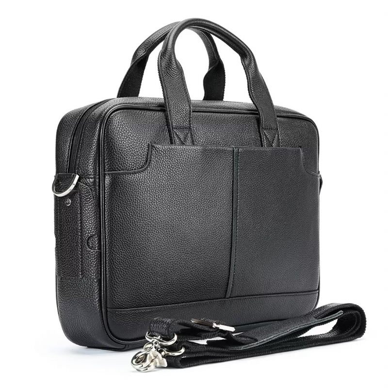 Herren-umhängetaschen Distinguierte Gentleman-ledertasche - Schwarz1