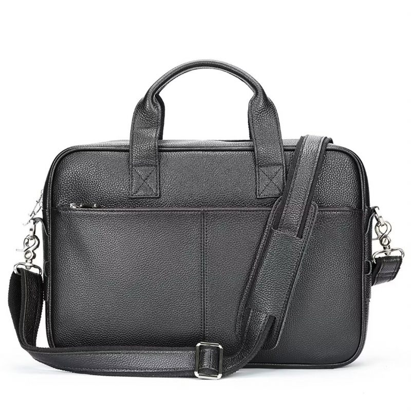 Herren-umhängetaschen Distinguierte Gentleman-ledertasche - Schwarz1