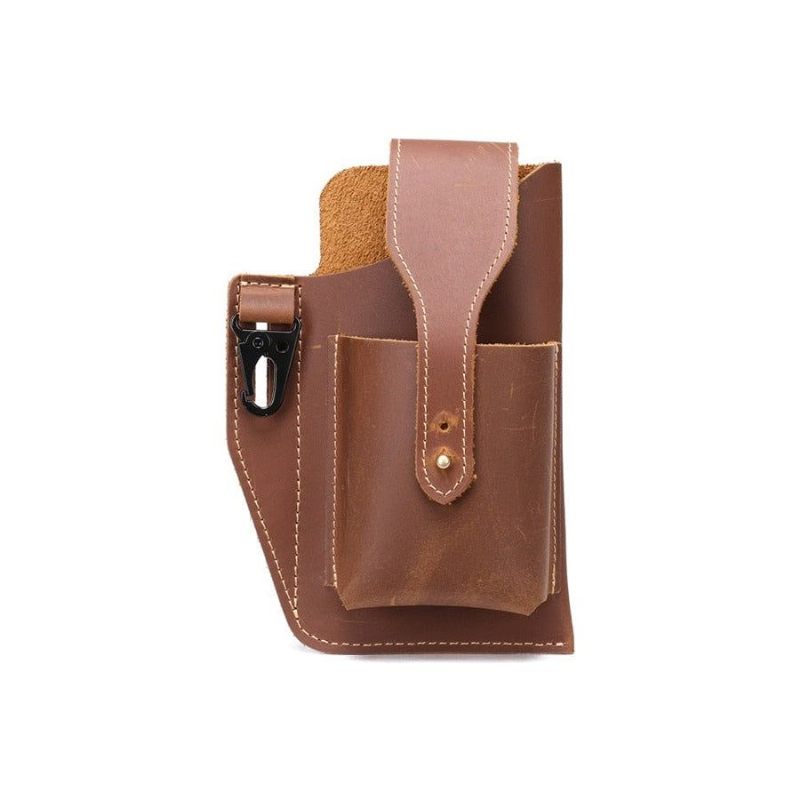 Herren Umhängetaschen Leder Handytasche Messenger-tasche