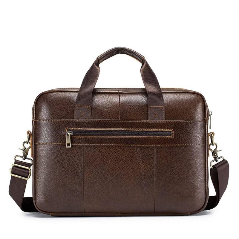 Herren Umhängetaschen Metropolitan Prestige Ledertasche - Braun