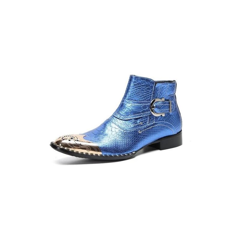 Herrenstiefel Luxus-kleiderstiefel - Blau