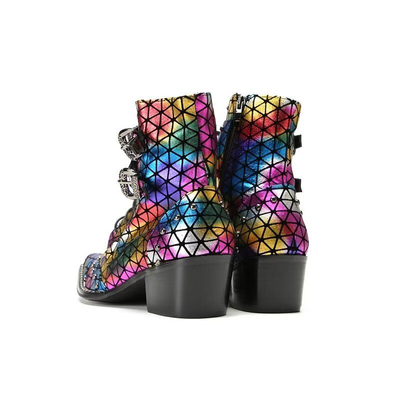 Herrenstiefel Moderne Eleganz Stiefeletten - Bunt