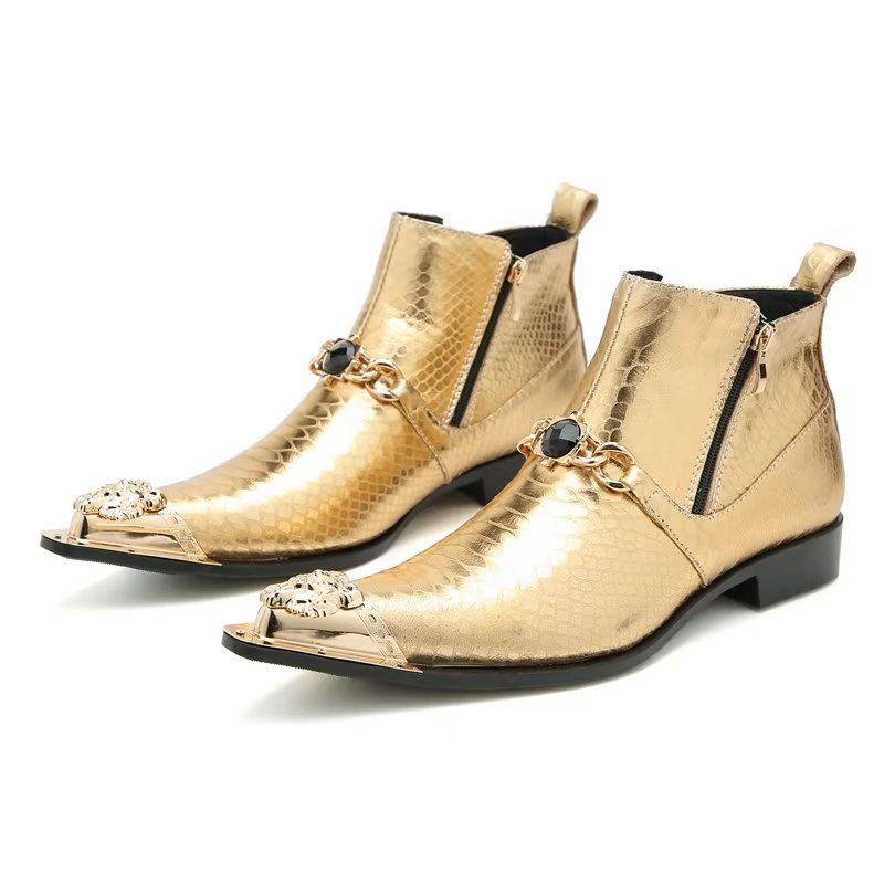 Herrenstiefel Party-chic-stiefel - Gold