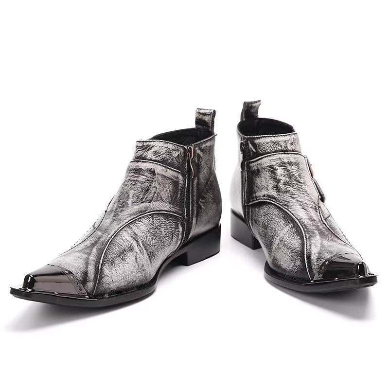 Herrenstiefel Schicke Stiefeletten - Grau