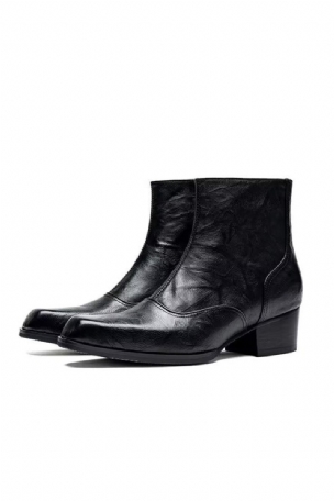 Herrenstiefel Sleek Edge Ankle Boots Mit Spitzer Zehenpartie