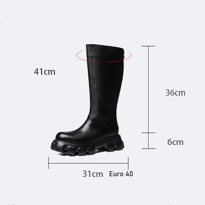 Herrenstiefel Stiefeletten Aus Leder - Schwarz